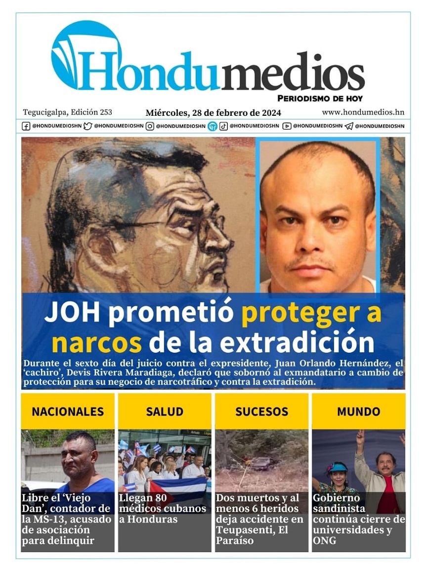 Portada De Febrero Del Hondumedios