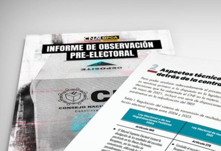 CNA alerta debilidades en el proceso electoral y exige fortalecer la observación ciudadana